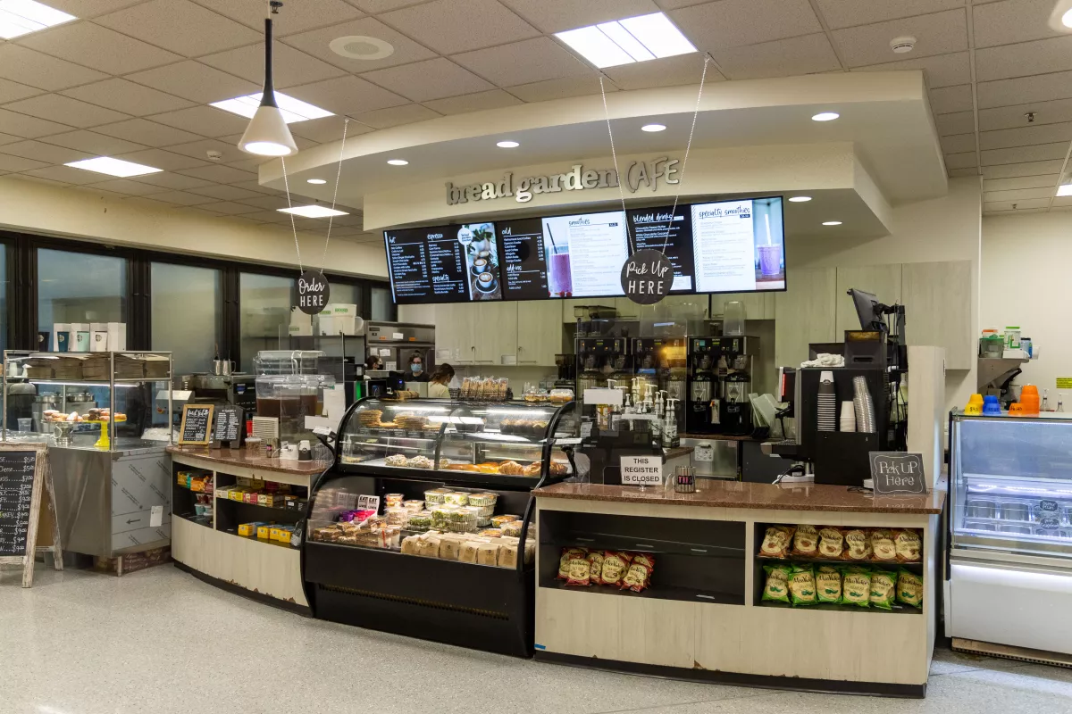 Bread Garden Cafe Main Entrance Lobby University of Iowa Health Care